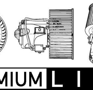 Ventilator habitaclu MAHLE ORIGINAL AB 150 000P – BMW | AutoRival