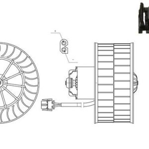 Ventilator habitaclu MAHLE ORIGINAL AB 44 000S – BMW | AutoRival