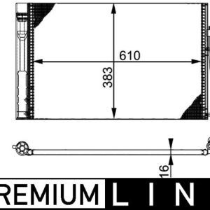 Condensator climatizare MAHLE ORIGINAL AC 345 000P – BMW | AutoRival