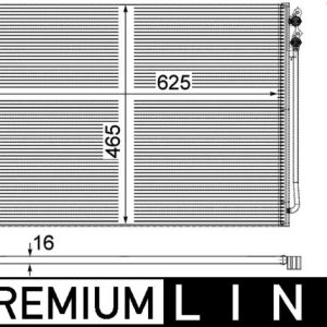 Condensator climatizare MAHLE ORIGINAL AC 567 000P – BMW | AutoRival