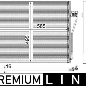 Condensator climatizare MAHLE ORIGINAL AC 568 000P – BMW | AutoRival