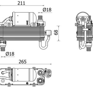 Condensator climatizare MAHLE ORIGINAL AC 960 000P – BMW | AutoRival