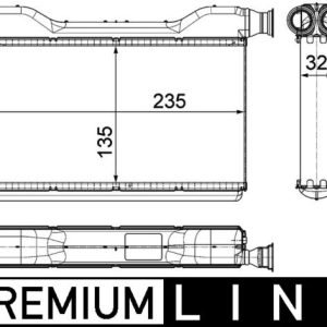 Schimbator de caldura incalzire habitaclu MAHLE ORIGINAL AH 189 000P – BMW | AutoRival
