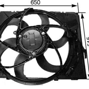 Ventilator radiator MAHLE ORIGINAL CFF 264 000S – BMW | AutoRival