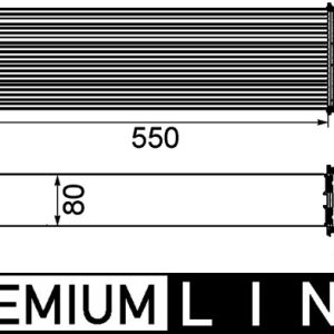 Intercooler compresor MAHLE ORIGINAL CI 184 000P – BMW | AutoRival