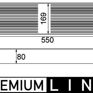 Intercooler compresor MAHLE ORIGINAL CI 185 000P – BMW | AutoRival