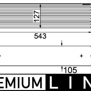 Intercooler compresor MAHLE ORIGINAL CI 193 000P – BMW | AutoRival