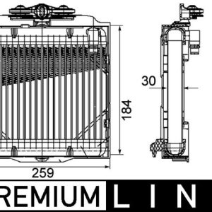 Radiator racire ulei cutie de viteze automata MAHLE ORIGINAL CLC 102 000P – BMW | AutoRival