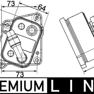 Radiator ulei motor MAHLE ORIGINAL CLC 107 000P – BMW | AutoRival
