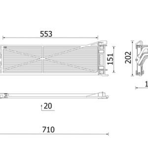 Radiator racire ulei cutie de viteze automata MAHLE ORIGINAL CLC 306 000P – BMW | AutoRival