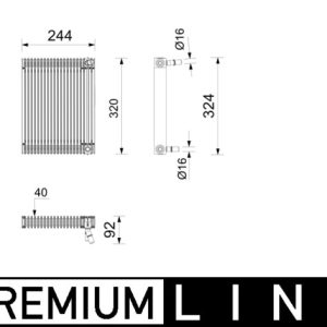 Radiator ulei motor MAHLE ORIGINAL CLC 439 000P – BMW | AutoRival