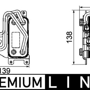 Radiator ulei motor MAHLE ORIGINAL CLC 67 000P – BMW | AutoRival