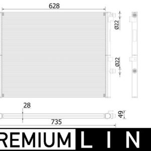 Radiator racire motor MAHLE ORIGINAL CR 2307 000P – BMW | AutoRival