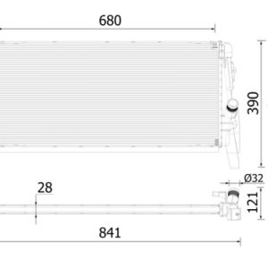 Radiator racire motor MAHLE ORIGINAL CR 2310 000P – BMW | AutoRival