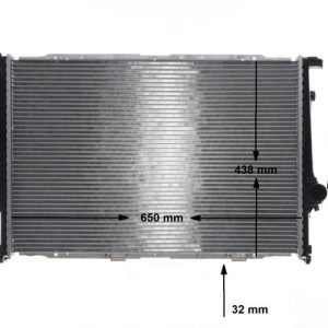Radiator racire motor MAHLE ORIGINAL CR 287 000S – BMW | AutoRival