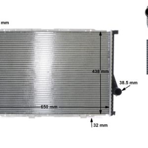Radiator racire motor MAHLE ORIGINAL CR 296 000S – BMW | AutoRival