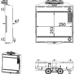 Radiator racire motor MAHLE ORIGINAL CR 923 000P – BMW | AutoRival