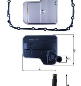 Filtru hidraulic cutie de viteze automata MAHLE ORIGINAL HX 240D – BMW | AutoRival