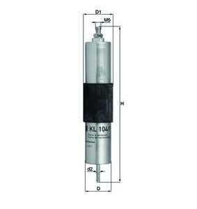 Filtru combustibil MAHLE ORIGINAL KL 104/1 – BMW | AutoRival