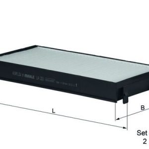 Filtru aer habitaclu MAHLE ORIGINAL LA 221/S – BMW | AutoRival