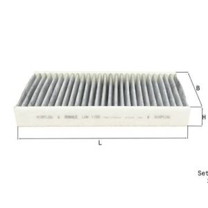 Filtru aer habitaclu MAHLE ORIGINAL LAK 1156/S – BMW | AutoRival