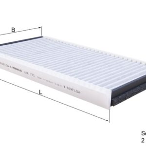 Filtru aer habitaclu MAHLE ORIGINAL LAK 173/S – BMW | AutoRival