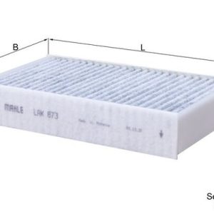 Filtru aer habitaclu MAHLE ORIGINAL LAK 873/S – BMW | AutoRival