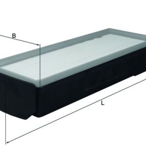 Filtru aer MAHLE ORIGINAL LX 2796/1 – BMW | AutoRival