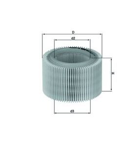Filtru aer MAHLE ORIGINAL LX 718 – BMW | AutoRival