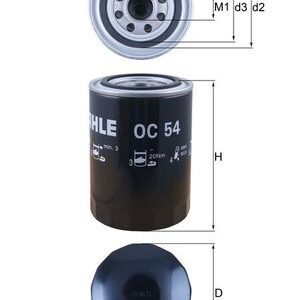 Filtru ulei MAHLE ORIGINAL OC 54 – BMW | AutoRival