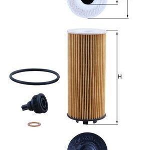 Filtru ulei MAHLE ORIGINAL OX 1238D – BMW | AutoRival