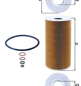 Filtru ulei MAHLE ORIGINAL OX 126D – BMW | AutoRival