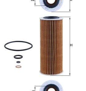Filtru ulei MAHLE ORIGINAL OX 368D1 – BMW | AutoRival