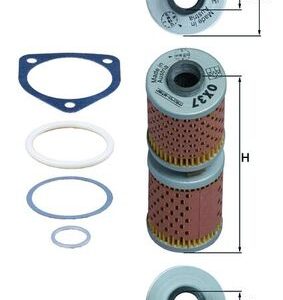 Filtru ulei MAHLE ORIGINAL OX 37D – BMW | AutoRival