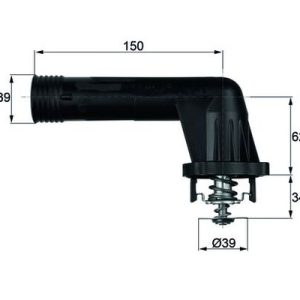 Termostat lichid racire MAHLE ORIGINAL TI 20 95 – BMW | AutoRival