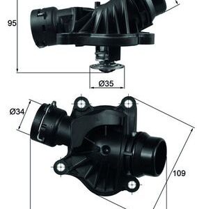 Termostat lichid racire MAHLE ORIGINAL TI 234 88 – BMW | AutoRival