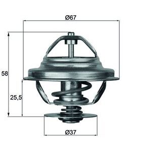 Termostat lichid racire MAHLE ORIGINAL TX 21 80D – BMW | AutoRival