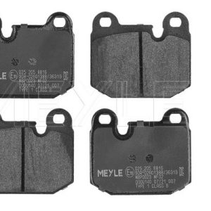 Set placute frana MEYLE 025 205 8816 – imagine produs