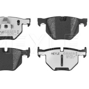 Set placute frana MEYLE 025 212 8217/PD