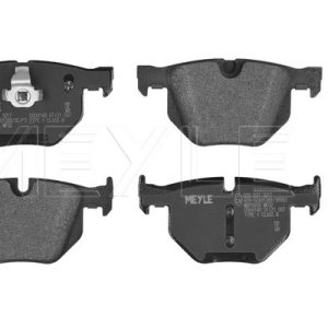 Set placute frana MEYLE 025 237 3217