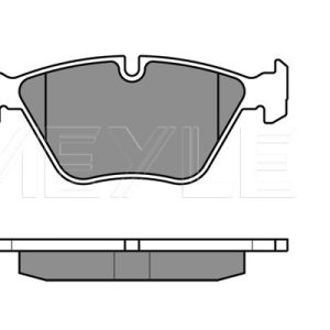 Set placute frana MEYLE 025 240 9620