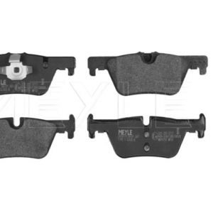 Set placute frana MEYLE 025 253 0717