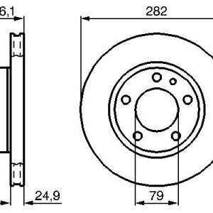Disc frana BOSCH 0 986 478 217 – BMW | AutoRival
