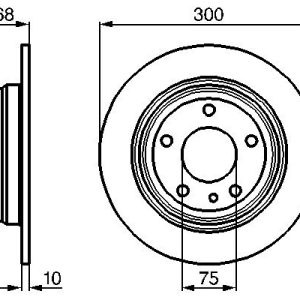 Disc frana BOSCH 0 986 478 323 – BMW | AutoRival
