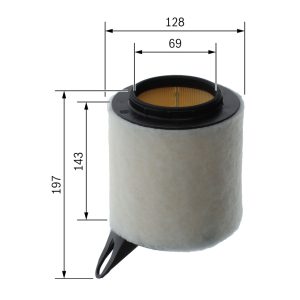 Filtru aer BOSCH F 026 400 095 – BMW | AutoRival
