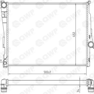 Radiator racire motor QWP WRA133 – BMW | AutoRival