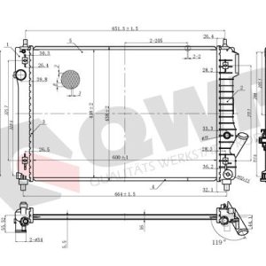 Radiator racire motor QWP WRA479 – BMW | AutoRival