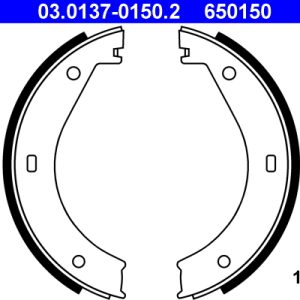 Set saboti frana frana de mana ATE 03.0137-0150.2