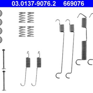 Set accesorii sabot de frana ATE 03.0137-9076.2