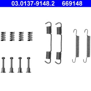 Set accesorii saboti frana parcare ATE 03.0137-9148.2